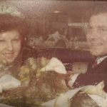 Irene Zampin & Giuliano Berdusco, wedding day, 31 May 1975